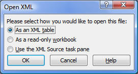 Excel Open XML